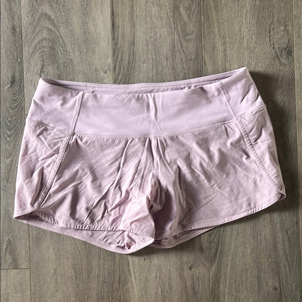 lululemon athletica lilac  Athletic Shorts - size 8